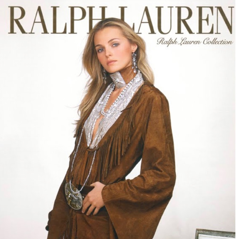 Ralph Lauren Rare Runway Suede  Jacket